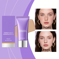 Serum BB Cream Penutup Sempurna Laris Manis Grosir untuk Anti-Penuaan, Peremajaan Kulit, Alas Bedak Alami, Pelembab Berwarna