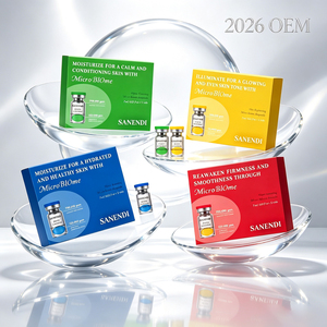 Ampolla de Suero Facial con Microbioma, Complejo Probiótico para Estabilizar la Flora Cutánea, Hidratar la Piel Facial, Suavizar la Textura Seca, OEM - Product Image 3
