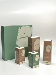 Scatola di Carta Magnetica di Lusso Personalizzata per Cosmetici, Confezione Regalo Rigida con Nastro e Coperchio, per Crema Viso e Siero Skincare - Product Image 3