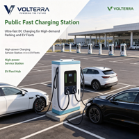 Chargeur rapide DC pour véhicules électriques 240 kW, CCS2, OCPP, station de charge ultra-rapide intelligente, fabricant