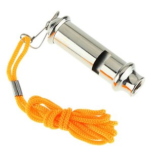 cordón silbato de Metal con cordón de <span class=keywords><strong>la</strong></span> policía de Londres juez seguridad deporte campamento - Product Image 2