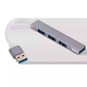 Adaptateur USB à Type C HUB USB C 3.0 Type C 4 ports adaptateur Multi répartiteur OTG pour Lenovo Macbook PC ordinateur portable accessoires