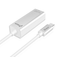 DTECH harga grosir adaptor Ethernet 1000mbps TYPE-C ke kartu Lan 1000M untuk Laptop PC