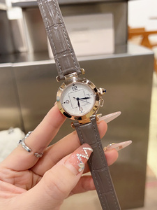 Reloj Mecánico Automático Elegante y Moderno con Correa de Cuero con Patrón de Cocodrilo Multicolor, de Alta Gama, Retro, con Lectura Clara del Tiempo - Product Image 2