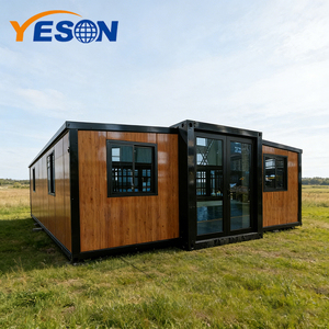 <span class=keywords><strong>Maison</strong></span> conteneur de luxe pliable, préfabriquée, extensible, compacte, modulaire, pour usage résidentiel et bureau, 40 pieds et 20 pieds, en vente, livrable par conteneur maritime - Product Image 6