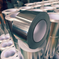 Ruban adhésif en aluminium de haute pureté pour usage en laboratoire et scientifique, ruban adhésif stable résistant aux produits chimiques pour le blindage