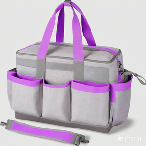 Échantillon gratuit, grand sac de rangement pour outils de nettoyage, sac d'entretien automobile, grand sac de détaillage pour les femmes de ménage, organisateurs d'outils de nettoyage sous la voiture - Product Image 2
