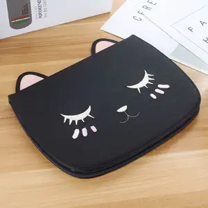 Casing Pelindung Ponsel Kulit Kucing Lucu, Casing Penutup iPad Air 2019 11 Inci Cocok untuk Anak Perempuan