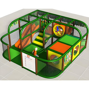 Equipe su Preescolar con Mini Autobuses de Juguete y Equipos de Juegos Interiores Suaves para Niños, para que Desarrollen Habilidades Sociales - Product Image 1