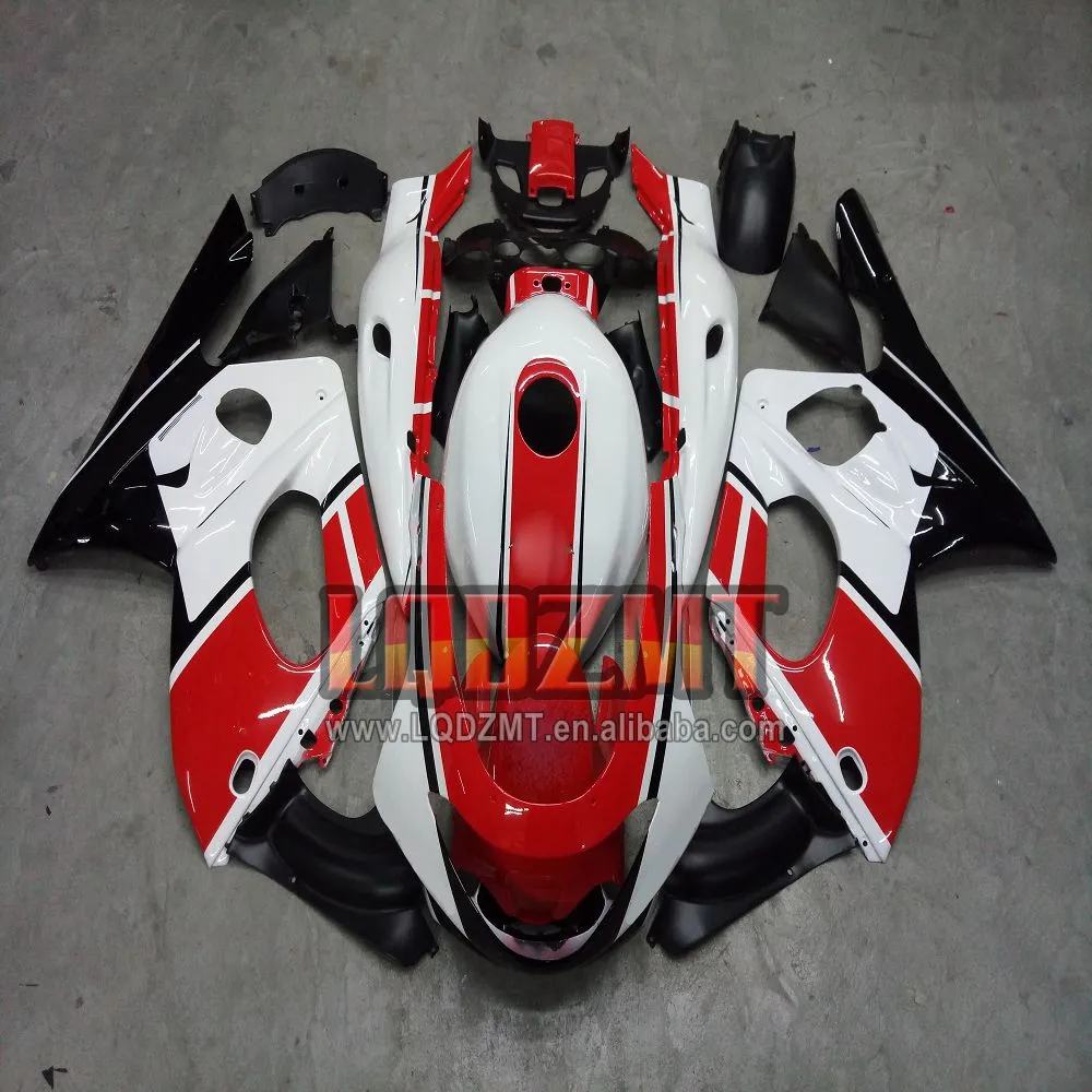 Thundercat cho Yamaha yzf600r YZF 600 r 1996 1997 1998 1999 màu đỏ trắng 2000 2001 153no. 40 YZF-600R 02 03 04 05 06 07 fairing