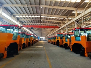 Chất thải thực phẩm ủ phân bón hữu cơ thiết bị lên men Crawler compost Turner Mixer máy để làm phân bón hữu cơ - Product Image 5