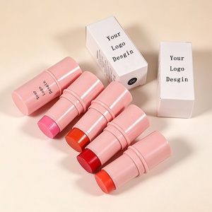 Fabricant de produits de beauté pour le visage, blush crème en stick vegan, longue tenue, résistant à l'eau, personnalisable, en gros, marque privée - Product Image 3