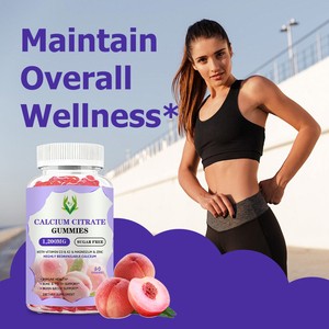 OEM ODM แคลเซียมซิเตรตแบบกัมมี่ 1200 มก. ปราศจากน้ำตาล วิตามินดี3 เค2 แมกนีเซียม ซิงค์ เสริมสร้างภูมิคุ้มกัน บำรุงกระดูก ฟัน สมอง และร่างกาย - Product Image 4