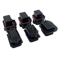 Connecteur automobile rectangulaire mâle/femelle 26/34 broches IP68 3-1437290-7 / 4-1437290-0, prise de faisceau de câblage 6437288-Pin Socket Made