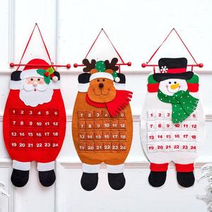 Home Accessories Decoration Felt Countdown <b>Calendar</b> Christmas Combination Bag - Product Image 5