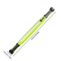 Base magnétique et crochet suspendu Barre lumineuse de travail COB LED rechargeable sous le capot