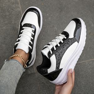 Zapatos Deportivos Casuales con Cordones para Mujer, Zapatos para Caminar Antideslizantes para Primavera y Otoño - Product Image 4