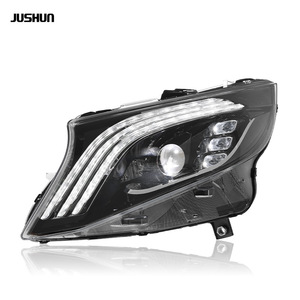 Jushun Mercedes-Benz Vento ชุดไฟหน้า W447 LED สามบาร์ DRL ตามลำดับสัญญาณไฟเลี้ยว - Product Image 3