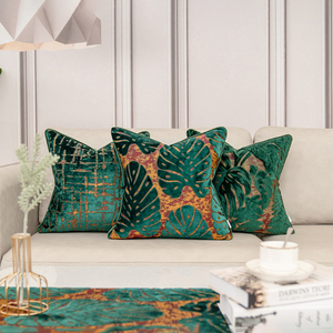 <span class=keywords><strong>Housse</strong></span> de coussin de canapé en velours, Design en relief, <span class=keywords><strong>Promotion</strong></span> personnalisée directe d'usine, <span class=keywords><strong>housse</strong></span> d'oreiller en velours pour lit de maison, vente en gros, taie d'oreiller - Product Image 1