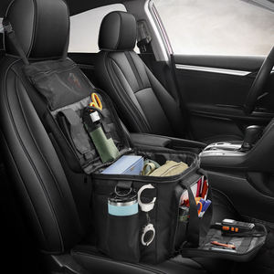 Organizador de Equipos para Asiento Delantero de Coche, Resistente al Agua, Estilo Táctico, con Portavasos, Sistema Molle - Product Image 5