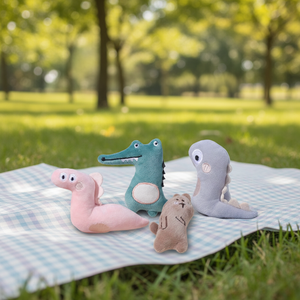 Sevimli Karikatür Modern Çevre Dostu Peluş Dayanıklı Kedi Oyuncağı, Kediler İçin Kedi Nanesi Dolu, Kaygı Giderici ve Sıkıntı Kesici - Product Image 1