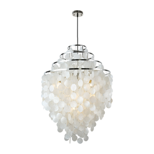 Custom Copper Natural <b>Shell</b> Wind Chime Modern Simple European Living Room Villa Restaurant Romantic <b>Shell</b> Chandelier - Product Image 4