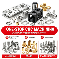 Pièces usinées CNC de précision sur mesure à 4 axes, composants en aluminium, laiton et métal pour pièces robotiques et boîtiers de capteurs