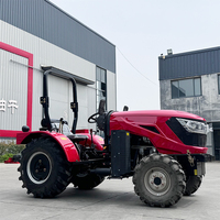 China Herstellung Euro 5 CE EPA Mini Traktoren Starke Diesel Hydraulik pumpe Traktoren Micro 4x4 50 PS Pflug Pose Traktoren
