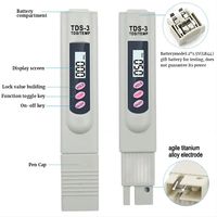 Testeur de qualité de l'eau Gemc Plage de mesure 0-9990ppm Digital TDS EC Temp Meter