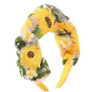 3PCS/set Performance Props Sunflower Embroidery Kids Butterfly Wings Set with <b>Headband</b> Fairy Wand - Product Image 3