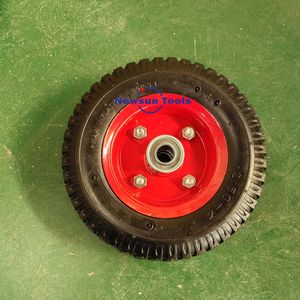 Newsun Fabricante al por mayor Rueda giratoria de 8 pulgadas 2,50-4 Ruedas de neumáticos de goma usadas para carros o carros de herramientas - Product Image 5
