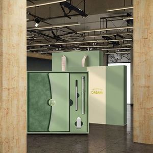 Set de Cuaderno A5 de Lujo al por Mayor con Memoria USB y Bolígrafo, Set de Regalo Corporativo Promocional para Ejecutivos - Product Image 3