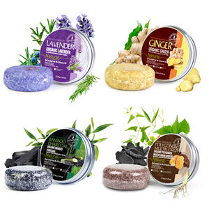 Shampooing en barre à l'odeur de fleurs Polygonum Multiflorum Cadeau Naturel Cheveux secs et abîmés Essence de plantes Huile Favoriser la croissance des cheveux Savon shampooing - Product Image 4