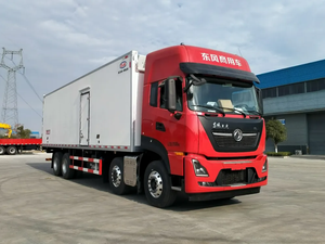 <span class=keywords><strong>Camion</strong></span> frigorifique Dongfeng 8X4 de fabrication chinoise pour le transport de fruits de mer et de produits surgelés - Product Image 3