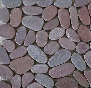 Colorato pietra di ciottoli naturali pavimentazioni 30x30cm ciottoli all'ingrosso adatto per fare un passo lungo cortili all'aperto e giardini passerelle - Product Image 5