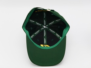Cappellino da Baseball a 6 pannelli personalizzato con logo ricamato 3D cappello interno con stampa a nastro - Product Image 5
