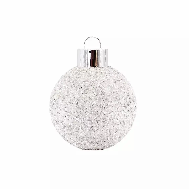 Bola de luz plástica para decoração, bola de plástico para decoração de festa de natal, exterior e interior, bola
