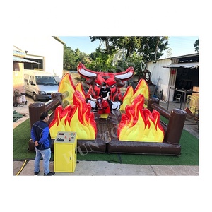 Toro Mecánico Inflable Certificado EN14960, Material de PVC, Tamaño Personalizable, Uso Comercial en Exteriores, Rodeo - Product Image 6