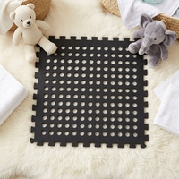 Tapis de puzzle en mousse à trous pour l'éducation précoce, antidérapant et sûr pour les enfants, tapis de sol éducatif, tapis de jeu le plus vendu - Offre Spéciale