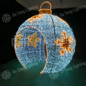 Guirlandes lumineuses de Noël pour arche de jardin, pour les zones scéniques et l'éclairage nocturne des fêtes - Product Image 3