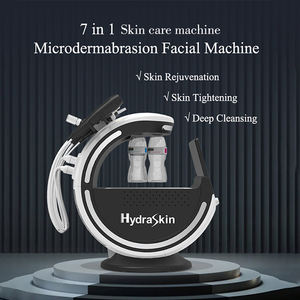 Máquina facial 7 en 1 de hidrodermoabrasión, la más popular para limpieza profunda con dermoabrasión acuática, dispositivo de burbujas pequeñas. - Product Image 3