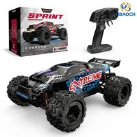 HBAOCH 1/18 Rock Crawler RC Truck 2.4G 4 canaux haute vitesse électrique 80M télécommande moteur brossé prêt à l'emploi intérieur-extérieur