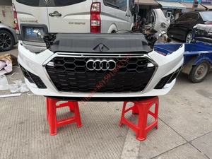 2021-2024 per <span class=keywords><strong>Audi</strong></span> <span class=keywords><strong>A5</strong></span> S5 griglia del faro del paraurti anteriore del radiatore ventola del corpo condensatore Kit paraurti anteriore gruppo - Product Image 5