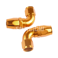 Raccord universel SUMEICHI AN4 AN6 AN8 AN10 AN12 AN16 droit ou coudé à 45/90/180 degrés pour tuyau de carburant