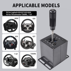Levier <span class=keywords><strong>de</strong></span> vitesses USB pour PC, compatible Logitech G27 G29 G25 G920 et <span class=keywords><strong>Thrustmaster</strong></span> T300RS/GT, pour jeux <span class=keywords><strong>de</strong></span> simulation <span class=keywords><strong>de</strong></span> course ETS2 Simracing - Product Image 2