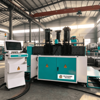 Máquina de Rolado de Perfiles CNC de Alta Resistencia 4800kg ±0.1mm, Dobladora Hidráulica para Curvado de Tubos Cuadrados de Acero Inoxidable