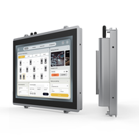 HUSHIDA Panel PC Industrial Sin Ventilador de 10.4 Pulgadas, 12.ª Generación I5-1235U, RS232/485 COM, LAN Dual, DDR4, Pantalla 4K, Wi-Fi Integrado, en Stock