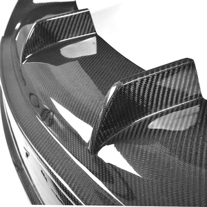 Diffuseur arrière en fibre de carbone personnalisé, kits de carrosserie automobile, pièces modifiées pour <span class=keywords><strong>tesla</strong></span> modèle 3 - Product Image 6