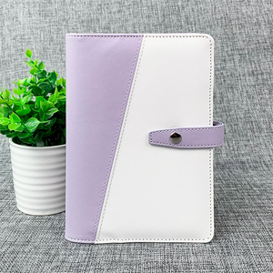 A6 6 anneaux spirale couverture en cuir PU planificateur d'affaires Agenda <span class=keywords><strong>Magazine</strong></span> Budget <span class=keywords><strong>classeur</strong></span> <span class=keywords><strong>pour</strong></span> la prise de notes organisation cadeau à feuilles mobiles - Product Image 5