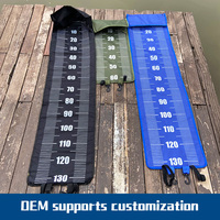 Tapis de pesée pour poissons en PVC épais de haute qualité, pliable, avec structure de protection des bords stable